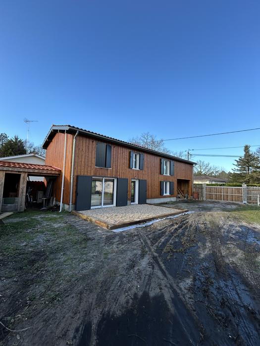 Maison à ossature bois rénovée, Bassin d'Arcachon